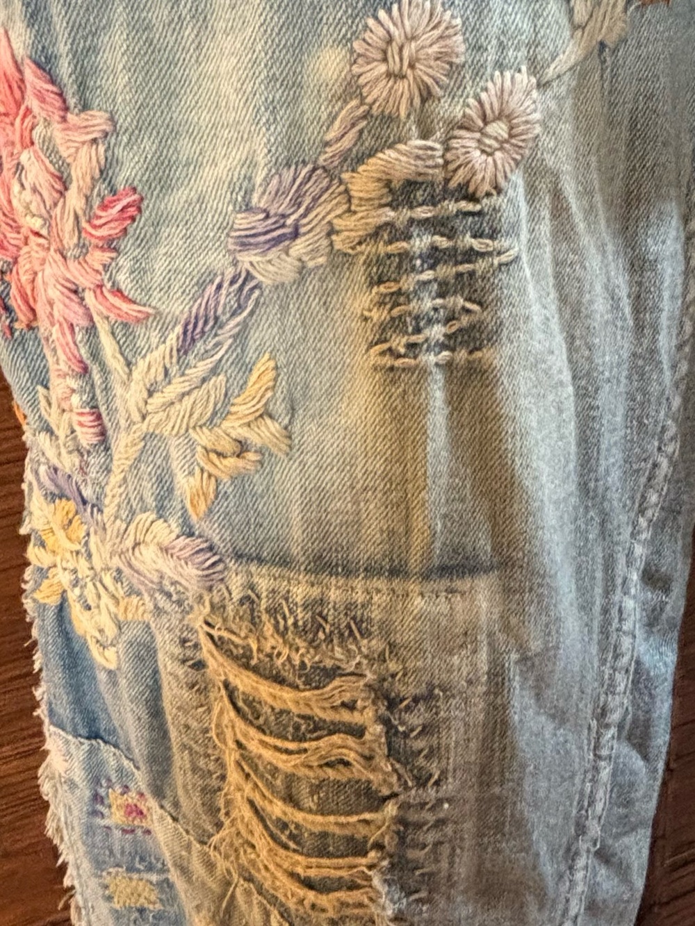 Magnolia Pearl Hummingbird Miner Denims 907 Faded Indigo - Picture 12 of 16